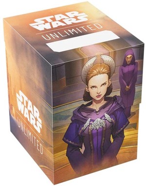 2!GGS25156ML Star Wars: Unlimited Soft Crate - Palpatine And Padme published by Gamegenic