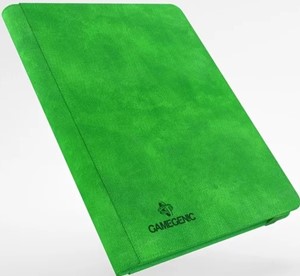 GGS31009 Gamegenic Prime Album 18-Pocket Green published by Gamegenic