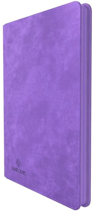 3!GGS31043ML Gamegenic Zip-Up Album 18-Pocket Purple published by Gamegenic