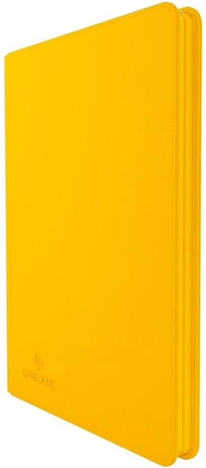 3!GGS31044ML Gamegenic Zip-Up Album 18-Pocket Yellow published by Gamegenic