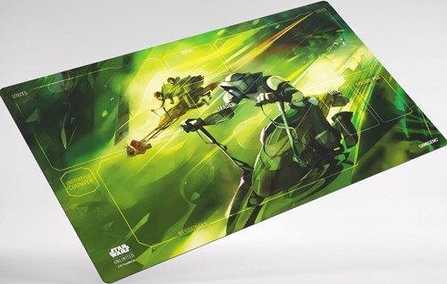 GGS40066ML Star Wars: Unlimited Game Mat - Speeder Bike Chase published by Gamegenic