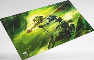 2!GGS40066ML Star Wars: Unlimited Game Mat - Speeder Bike Chase published by Gamegenic