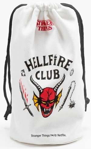 2!GGS60100ML DnD RPG: Stranger Things Welcome To The Hellfire Club: Dice Bag published by Gamegenic