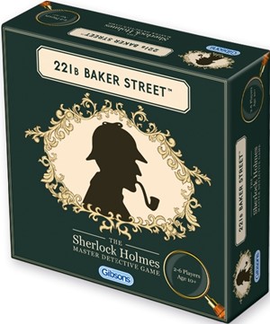 GIBBAKER 221B Baker Street Board Game published by Gibson Games