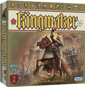 GIBG9029 Kingmaker Board Game: Royal Relaunch published by Gibson Games
