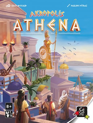 2!GIGAKRE Akropolis Board Game: Athena Expansion published by Gigamic