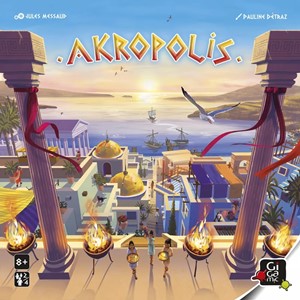 GIGAKR Akropolis Board Game published by Gigamic