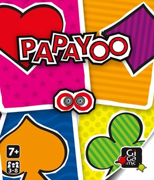 2!GIGPAP Papayoo Card Game published by Gigamic