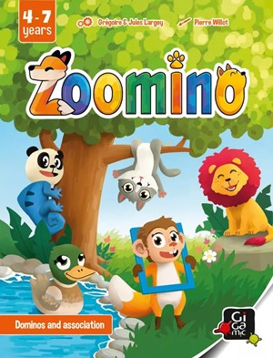 2!GIGZOO Zoomino Board Game published by Gigamic