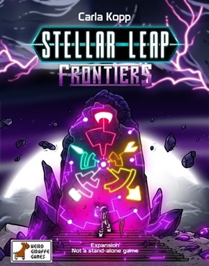 2!GIR02001 Stellar Leap Board Game: Frontiers Expansion published by Weird Giraffe Games