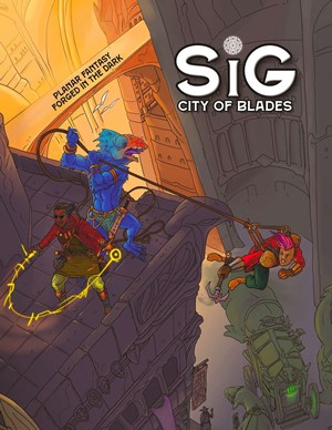 2!GLP018 Sig: City Of Blades RPG published by Genesis of Legend Publishing