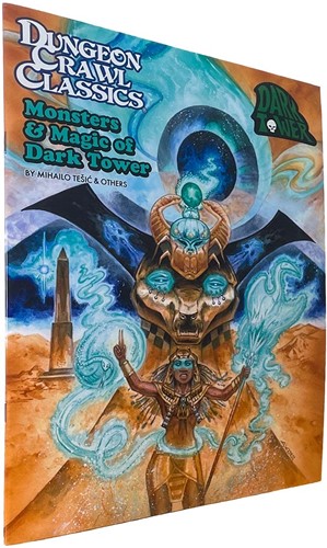 GMG4721 Dungeon Crawl Classics RPG: Monsters And Magic Of Dark Tower published by Goodman Games