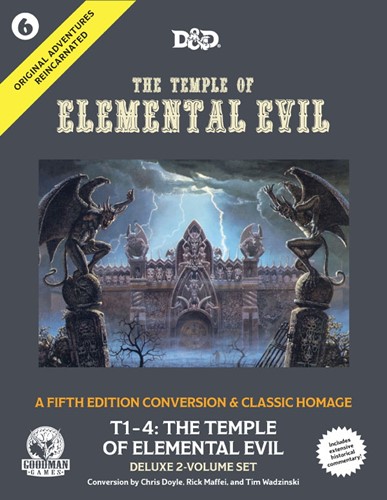 Dungeons And Dragons RPG: Original Adventures Reincarnated #6: The Temple Of Elemental Evil