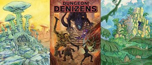 2!GMG50106 Dungeon Crawl Classics RPG: Dungeon Denizens Game Master Screen (5E) published by Goodman Games