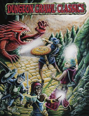2!GMG5070F2 Dungeon Crawl Classics RPG: Stefan Poag Cover published by Goodman Games