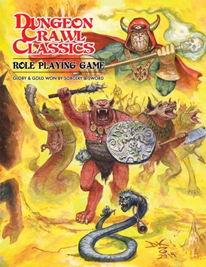 GMG5070Y Dungeon Crawl Classics RPG: Beastman Edition (Softcover) published by Goodman Games