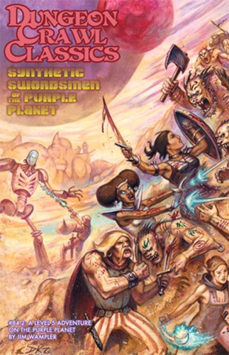 Dungeon Crawl Classics #84.2: Synthetic Swordsmen Of The Purple Planet (Digest Sized)