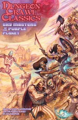 GMG50853 Dungeon Crawl Classics #84.3: Sky Masters Of The Purple Planet (Digest Sized) published by Goodman Games