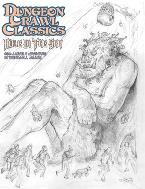 GMG5087K Dungeon Crawl Classics #86: Hole In The Sky (Sketch) published by Goodman Games