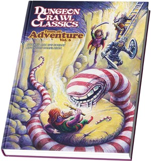 2!GMG5137 Dungeon Crawl Classics RPG: Tome Of Adventure Volume 6 Holiday Adventures published by Goodman Games