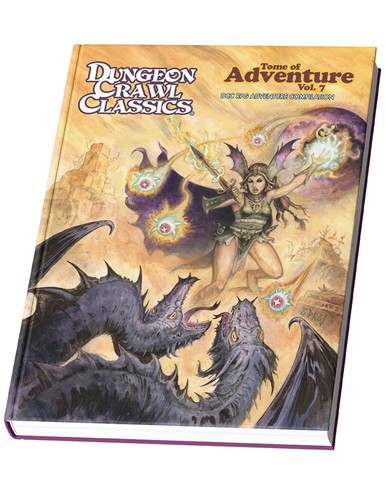 GMG5138 Dungeon Crawl Classics RPG: Tome Of Adventure Volume 7 Magic Gods And Demons published by Goodman Games