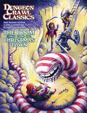 GMG52020 Dungeon Crawl Classics 2020 Holiday Module: The Doom That Came To Christmas published by Goodman Games