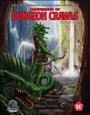 2!GMG55551 Dungeons And Dragons RPG: Compendium Of Dungeon Crawls Volume 1 published by Goodman Games