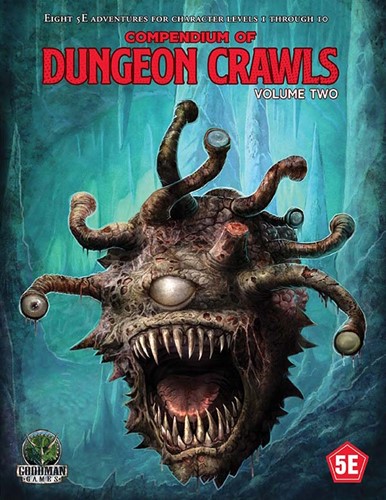 GMG55552 Dungeons And Dragons RPG: Compendium Of Dungeon Crawls Volume 2 published by Goodman Games