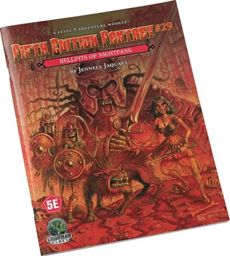 GMG55562 Dungeons And Dragons RPG: Module 30: Hellpits Of Nightfang published by Goodman Games
