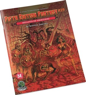 GMG55562 Dungeons And Dragons RPG: Module 30: Hellpits Of Nightfang published by Goodman Games