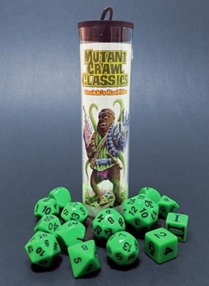 GMG6047 Mutant Crawl Classics: Grakk's Rad Dice published by Goodman Games