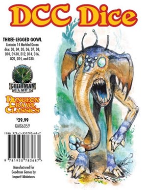 GMG6059 Dungeon Crawl Classics RPG: Gowl Dice published by Goodman Games