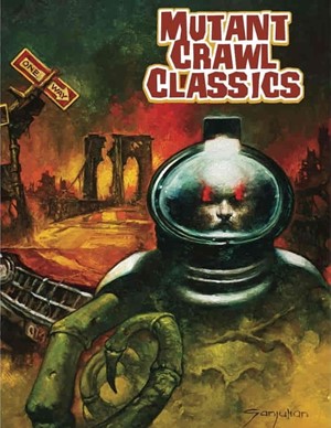2!GMG6200J Mutant Crawl Classics RPG: Core Rulebook Astronaut Edition published by Goodman Games