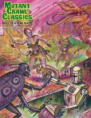 GMG6200SC Mutant Crawl Classics RPG: Hardcover With Slipcase published by Goodman Games