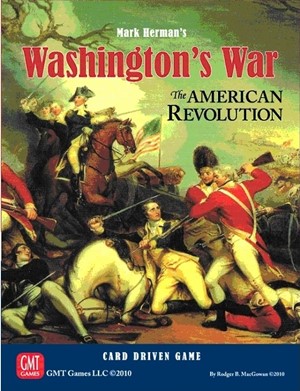GMT100224 Washington's War: The American Revolution published by GMT Games