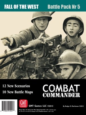 GMT1308 Combat Commander: Battle Pack 5 Fall Of The West Expansion published by GMT Games