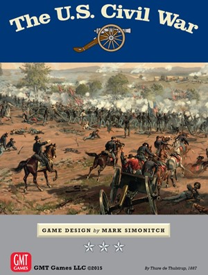 2!GMT1506 The US Civil War Board Game: 2nd Printing published by GMT Games