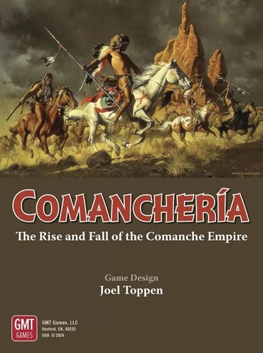 Comancheria Board Game: The Rise And Fall Of The Comanche Empire 2nd Printing