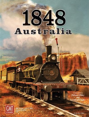 GMT2102 1848 Australia Board Game published by GMT Games