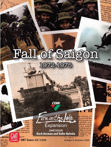 GMT2111 Fire In The Lake Board Game: Fall Of Saigon Expansion published by GMT Games