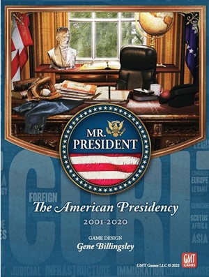GMT2223 Mr President Board Game: The American Presidency 2001-2020 published by GMT Games