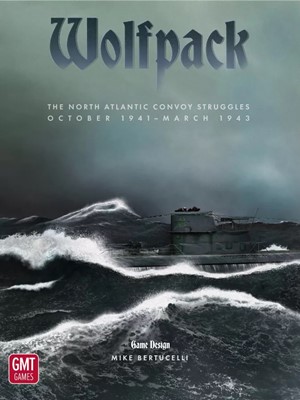 2!GMT2412 Wolfpack Board Game: The North Atlantic Convoy Struggles October 1941 - March 1943 published by GMT Games