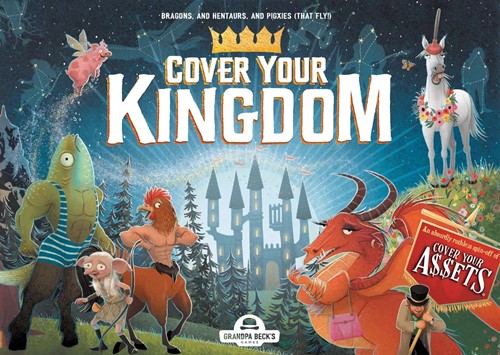 GPBCYK2 Cover Your Kingdom Card Game published by Grandpa Becks