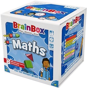 GRE124418 BrainBox Game: Maths (Refresh 2022) published by Green Board Games