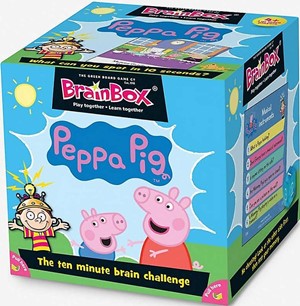 GRE91041 BrainBox Game: Peppa Pig published by Green Board Games