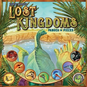 2!GRGGTC006 Lost Kingdoms Board Game: Pangea In Pieces published by Galactic Raptor