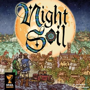 2!GRLNIG001646 Night Soil Board Game published by Grail Games