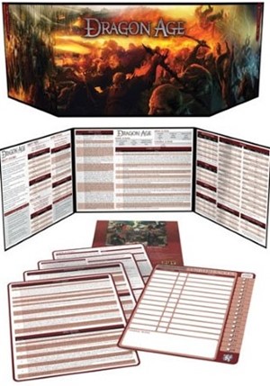 GRR2810 Dragon Age RPG: Game Masters Kit published by Green Ronin Publishing