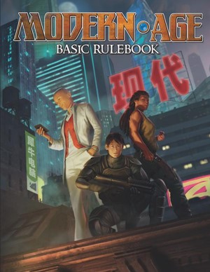 GRR6301 Modern Age RPG: Rulebook published by Green Ronin Publishing
