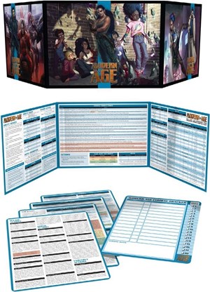 GRR6303 Modern Age RPG: Game Masters Kit published by Green Ronin Publishing